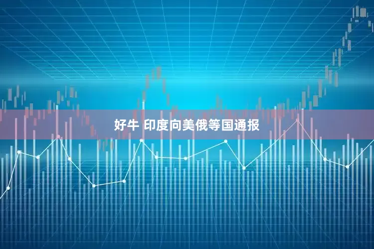 好牛 印度向美俄等国通报